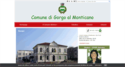 Desktop Screenshot of comune.gorgoalmonticano.tv.it